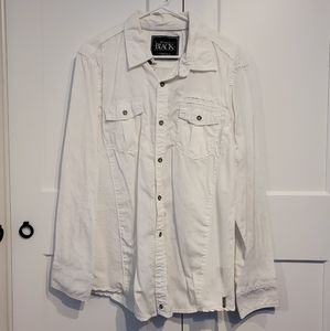 Buckle BLACK long sleeve button up